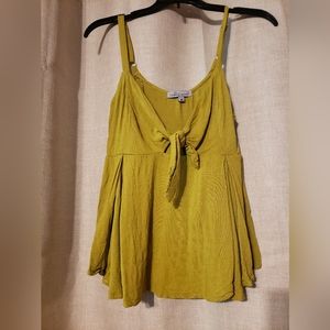Front Tie Tank Top
